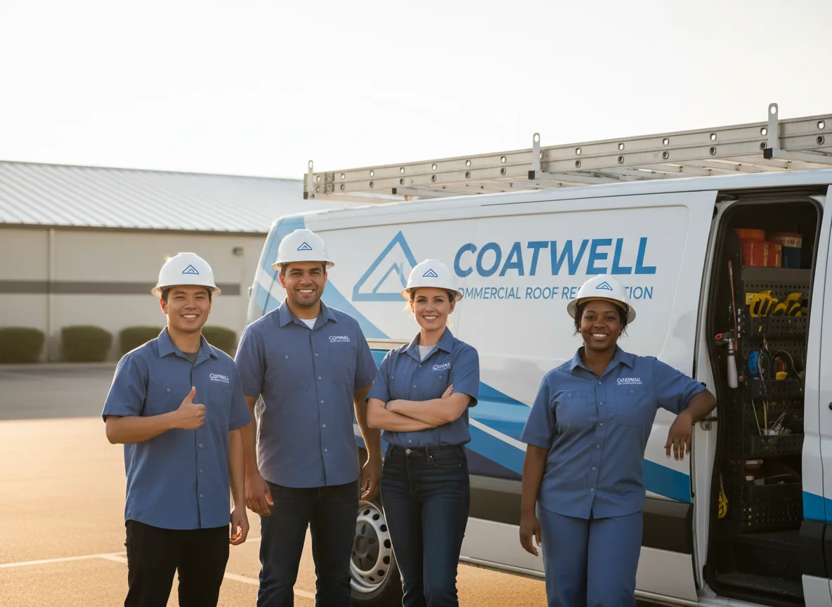 Commercial roof coating company in Burlington, MI